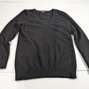 Charter Club Luxury Womens CASHMERE Black Medium
